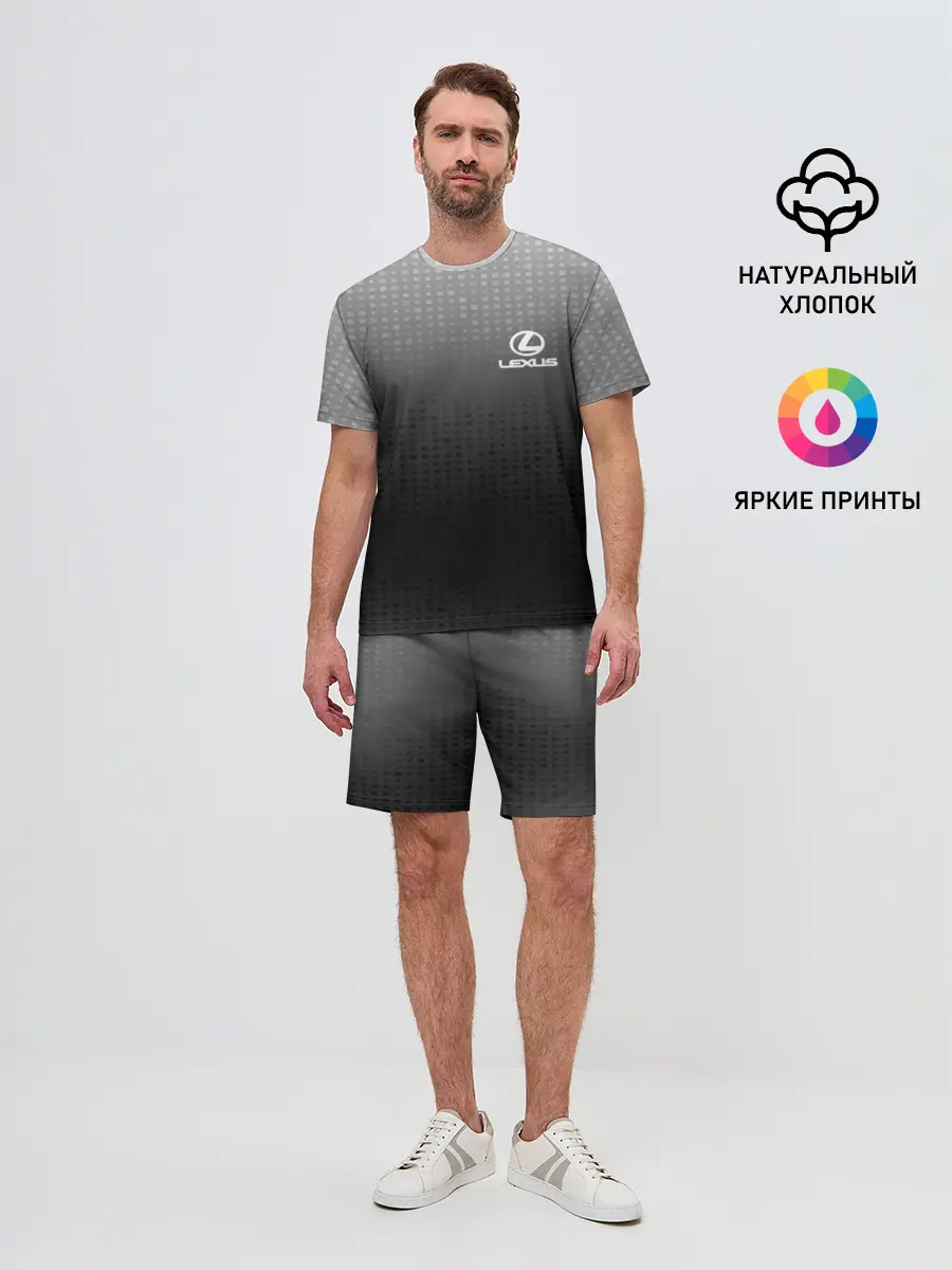 Мужской костюм с шортами / Lexus sport collection