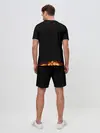 Мужской костюм с шортами / В пламени