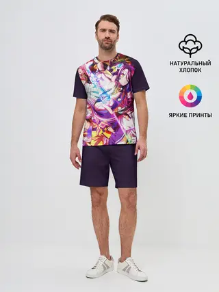 Мужской костюм с шортами / Аниме ферзь