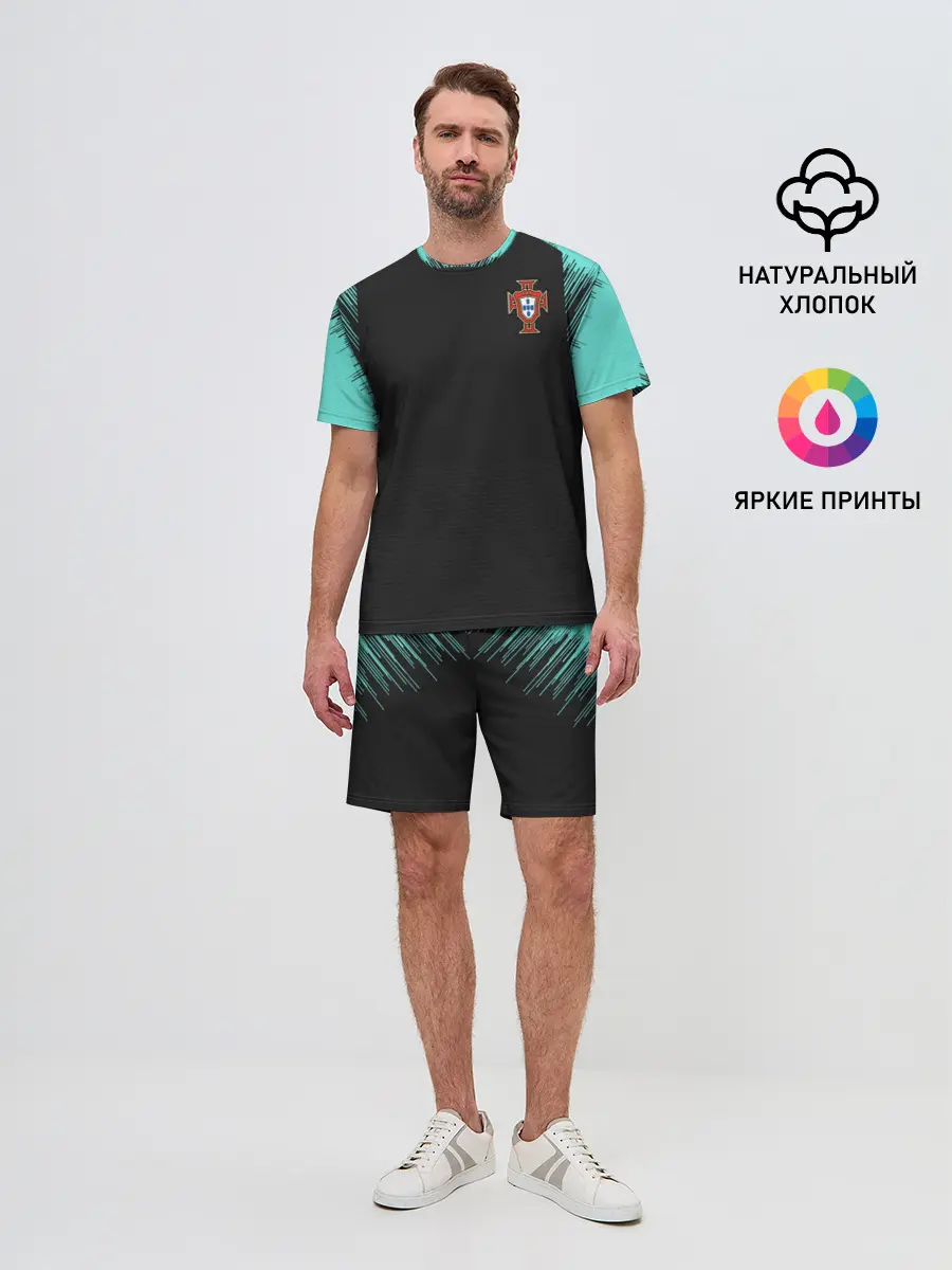 Мужской костюм с шортами / Portugal 2018 WC Training
