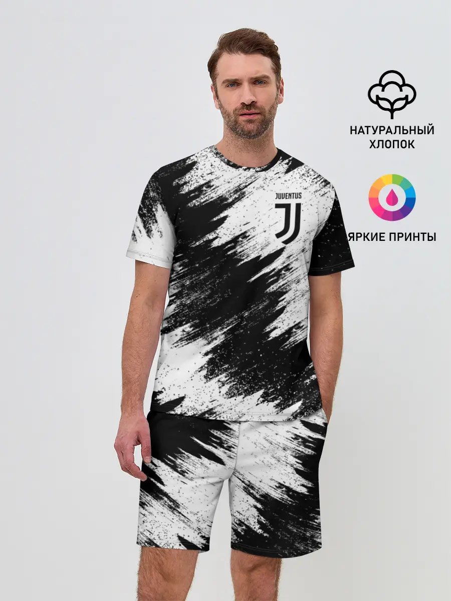 Мужской костюм с шортами / Juventus