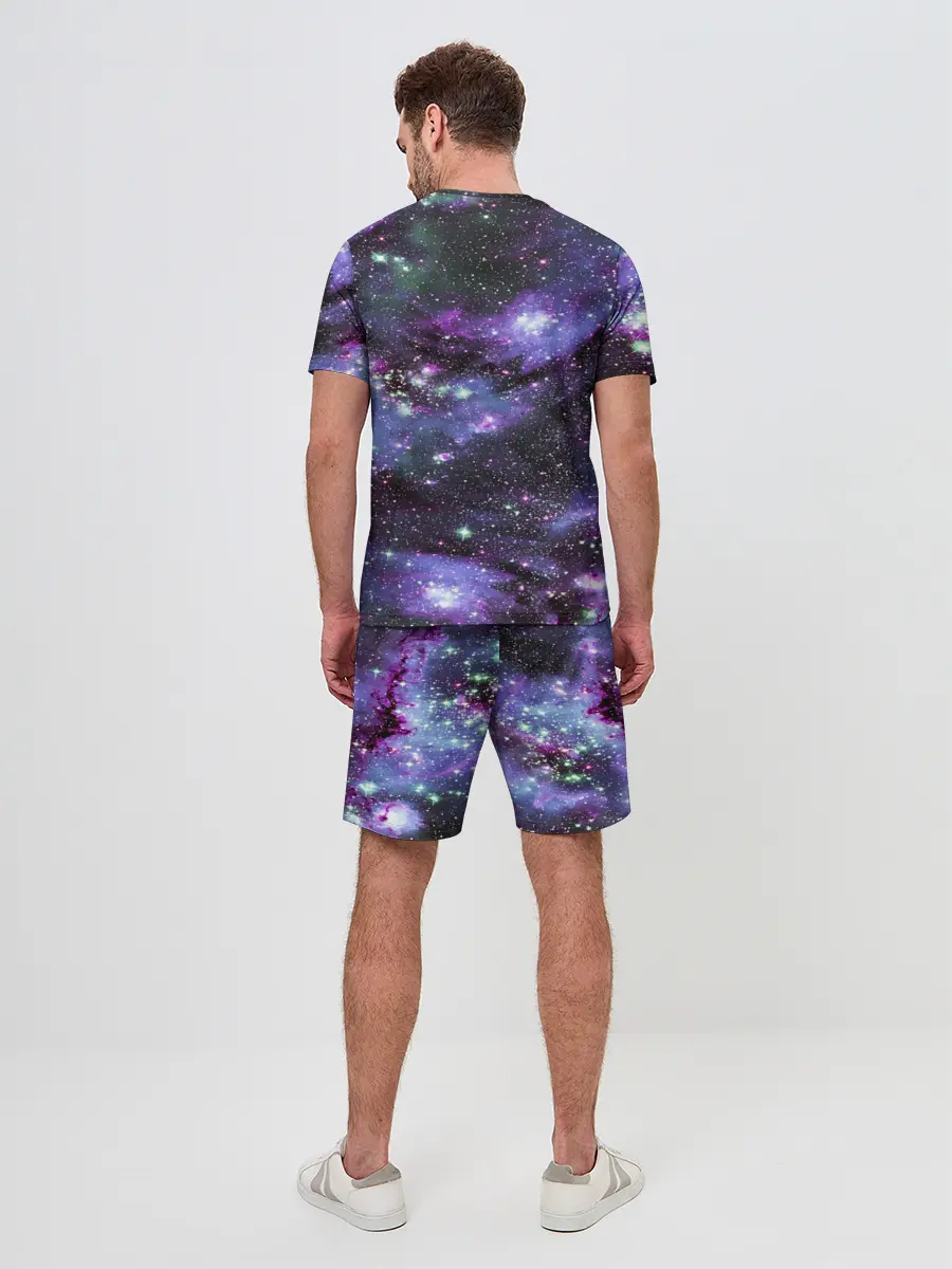 Мужской костюм с шортами / Sky nebula