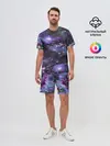 Мужской костюм с шортами / Sky nebula