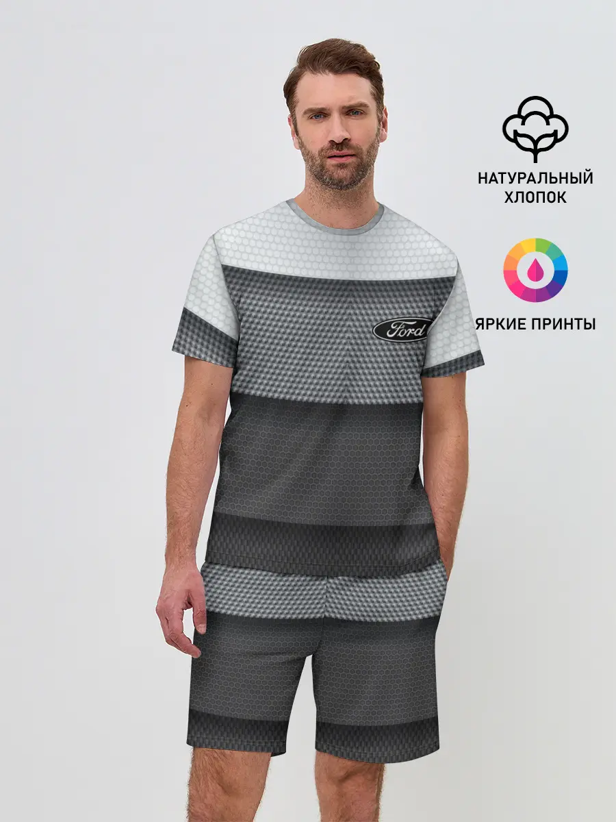 Мужской костюм с шортами / Ford sport