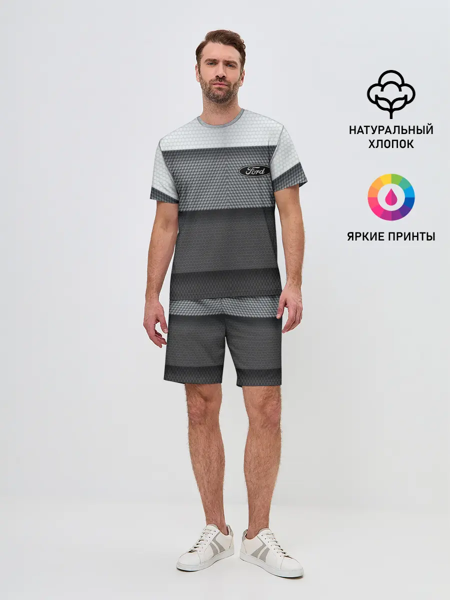 Мужской костюм с шортами / Ford sport