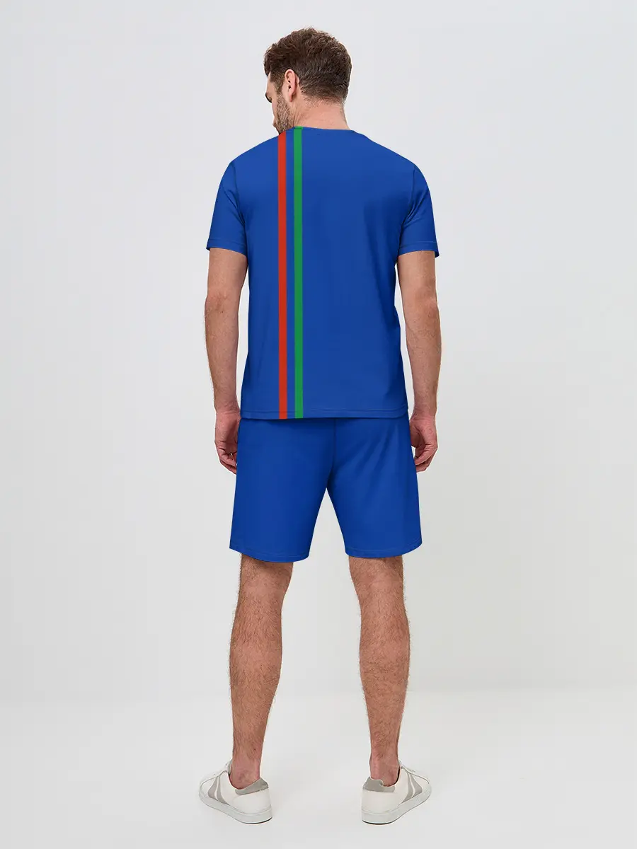 Мужской костюм с шортами / Дагестан, лента с гербом