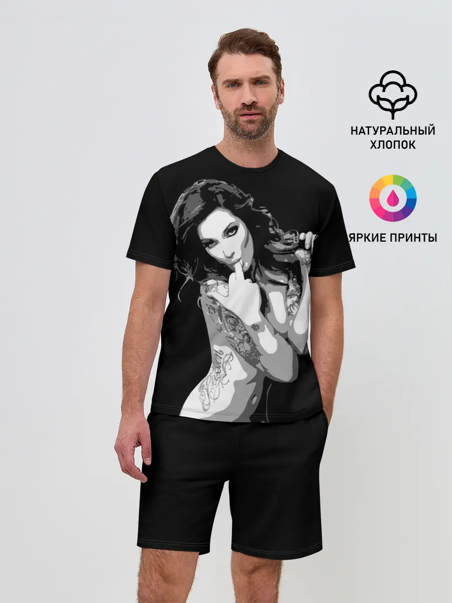 Мужской костюм с шортами / Trap girl