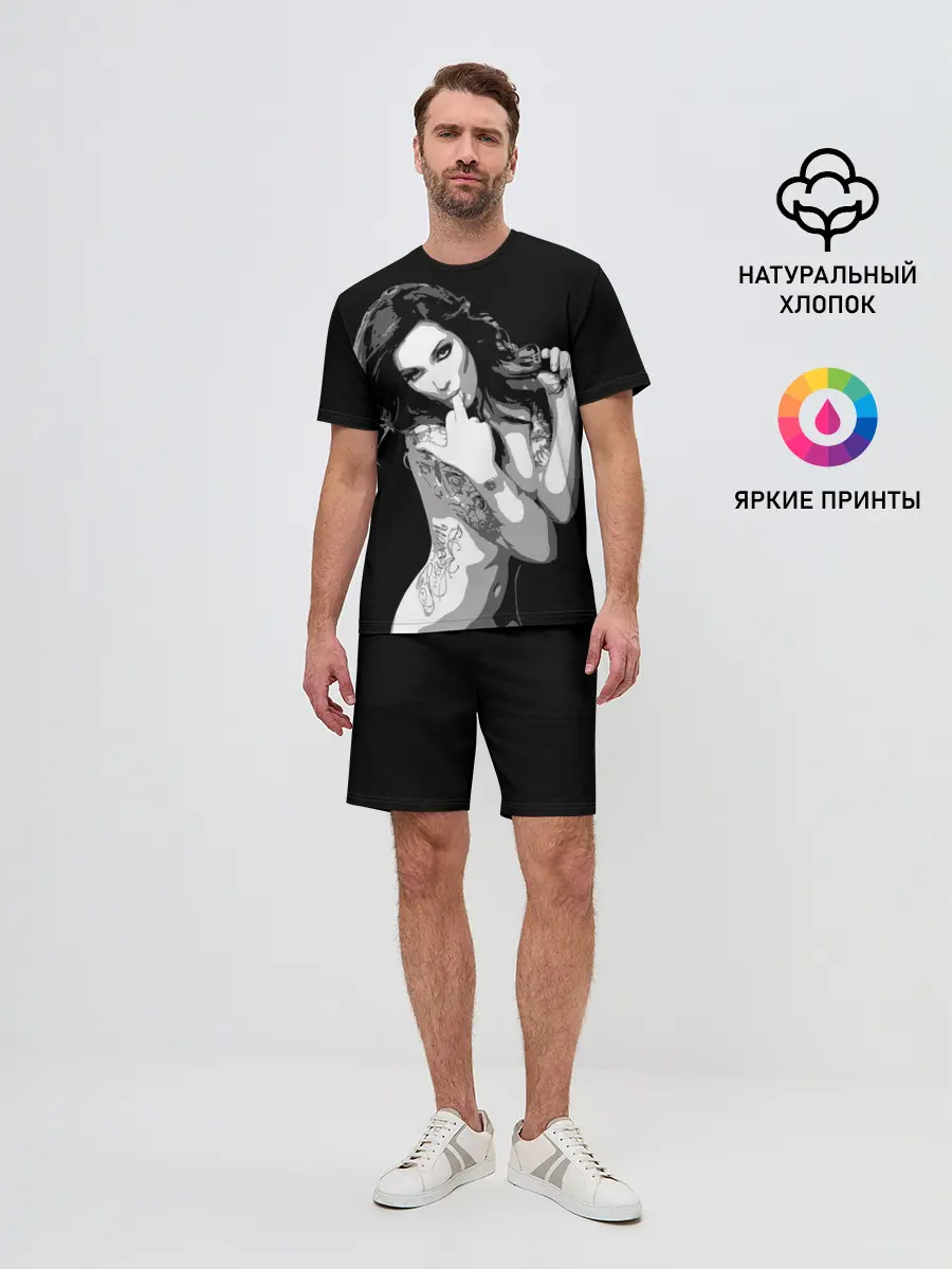 Мужской костюм с шортами / Trap girl