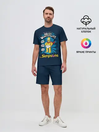 Мужской костюм с шортами / Гомер Супергерой