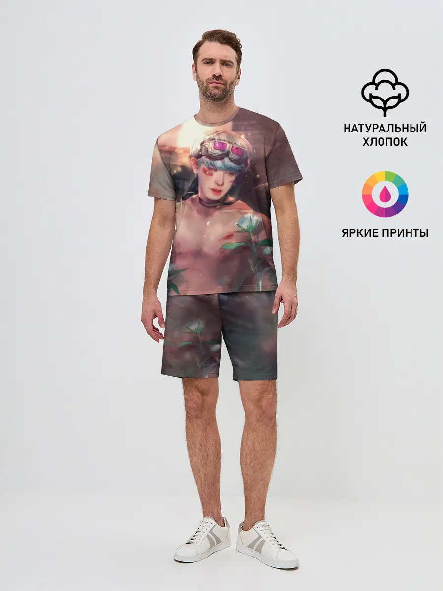 Мужской костюм с шортами / Wonho_3