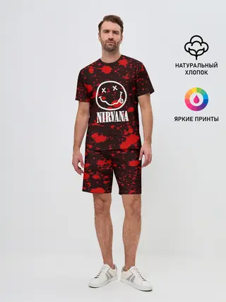 Мужской костюм с шортами / NIRVANA