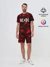 Мужской костюм с шортами / AC DC
