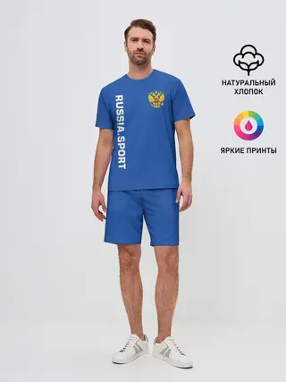Мужской костюм с шортами / RUSSIA SPORT | РОССИЯ