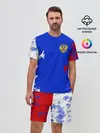 Мужской костюм с шортами / RUSSIA SPORT