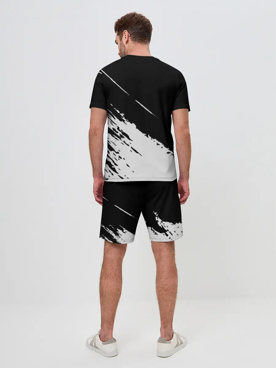 Мужской костюм с шортами / Russia sport