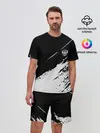 Мужской костюм с шортами / Russia sport