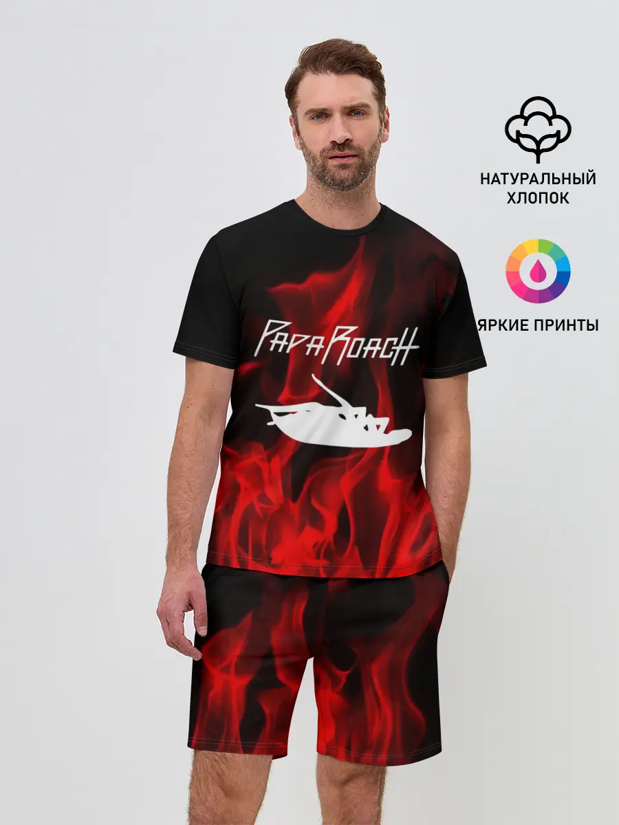 Мужской костюм с шортами / Papa Roach