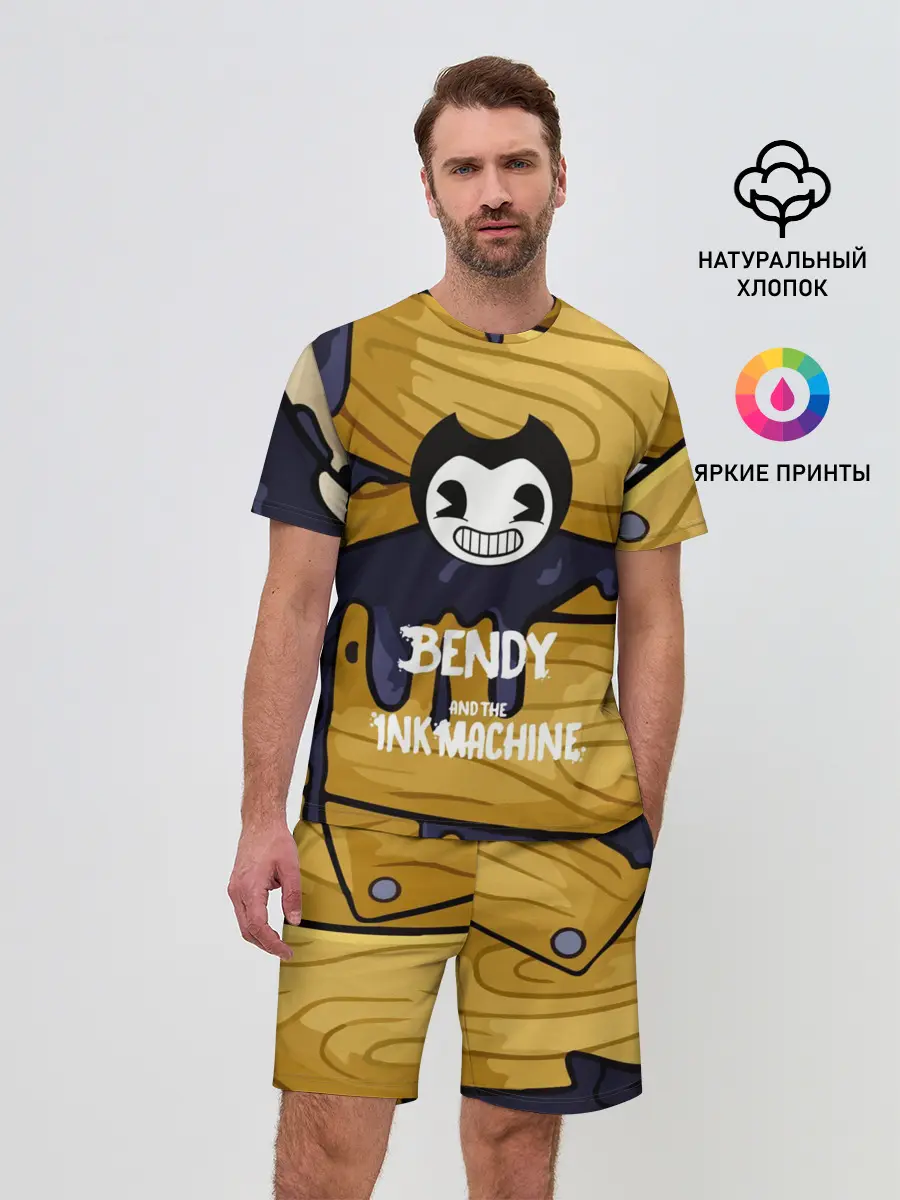Мужской костюм с шортами / Bendy and the Ink Machine