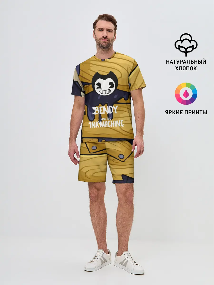 Мужской костюм с шортами / Bendy and the Ink Machine