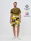 Мужской костюм с шортами / Камуфляж Российская Империя