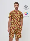 Мужской костюм с шортами / Pizza