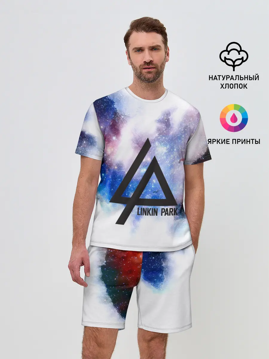 Мужской костюм с шортами / Linkin park