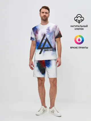 Мужской костюм с шортами / Linkin park