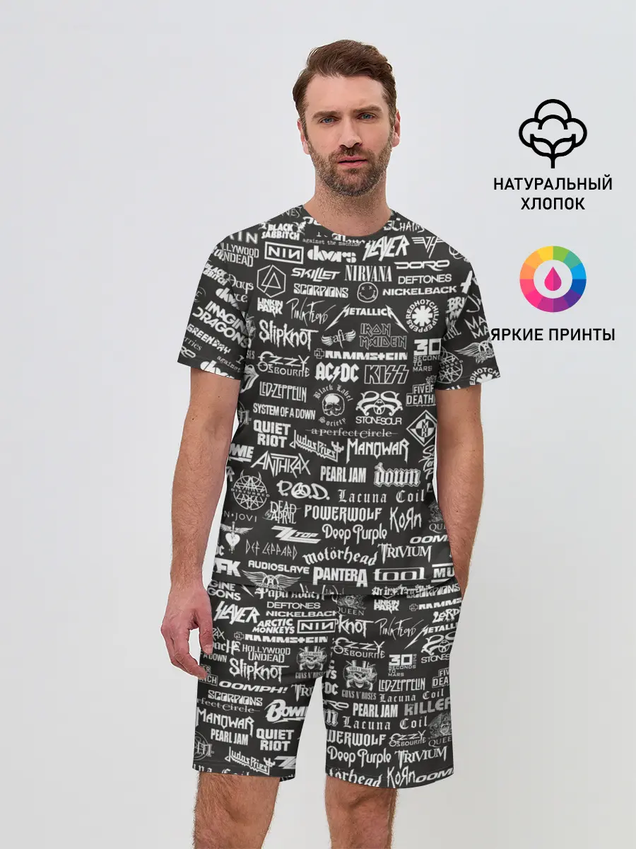 Мужской костюм с шортами / Rock Star