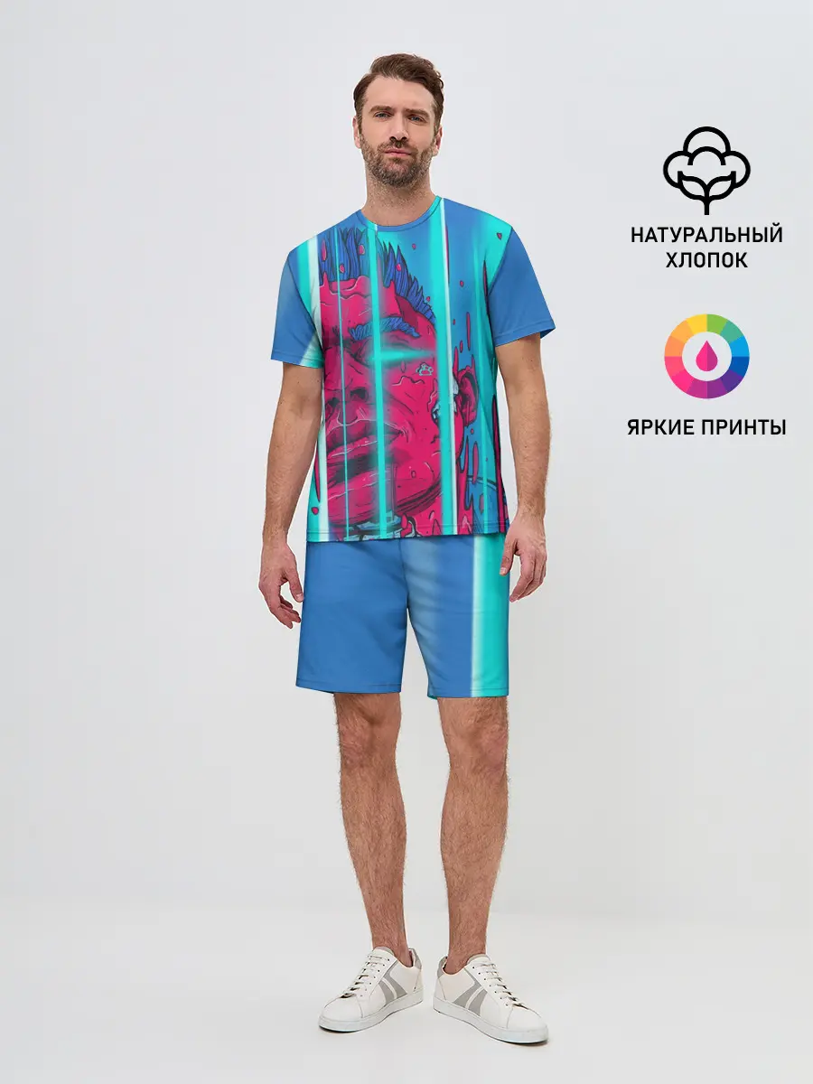 Мужской костюм с шортами / Сайонара бой