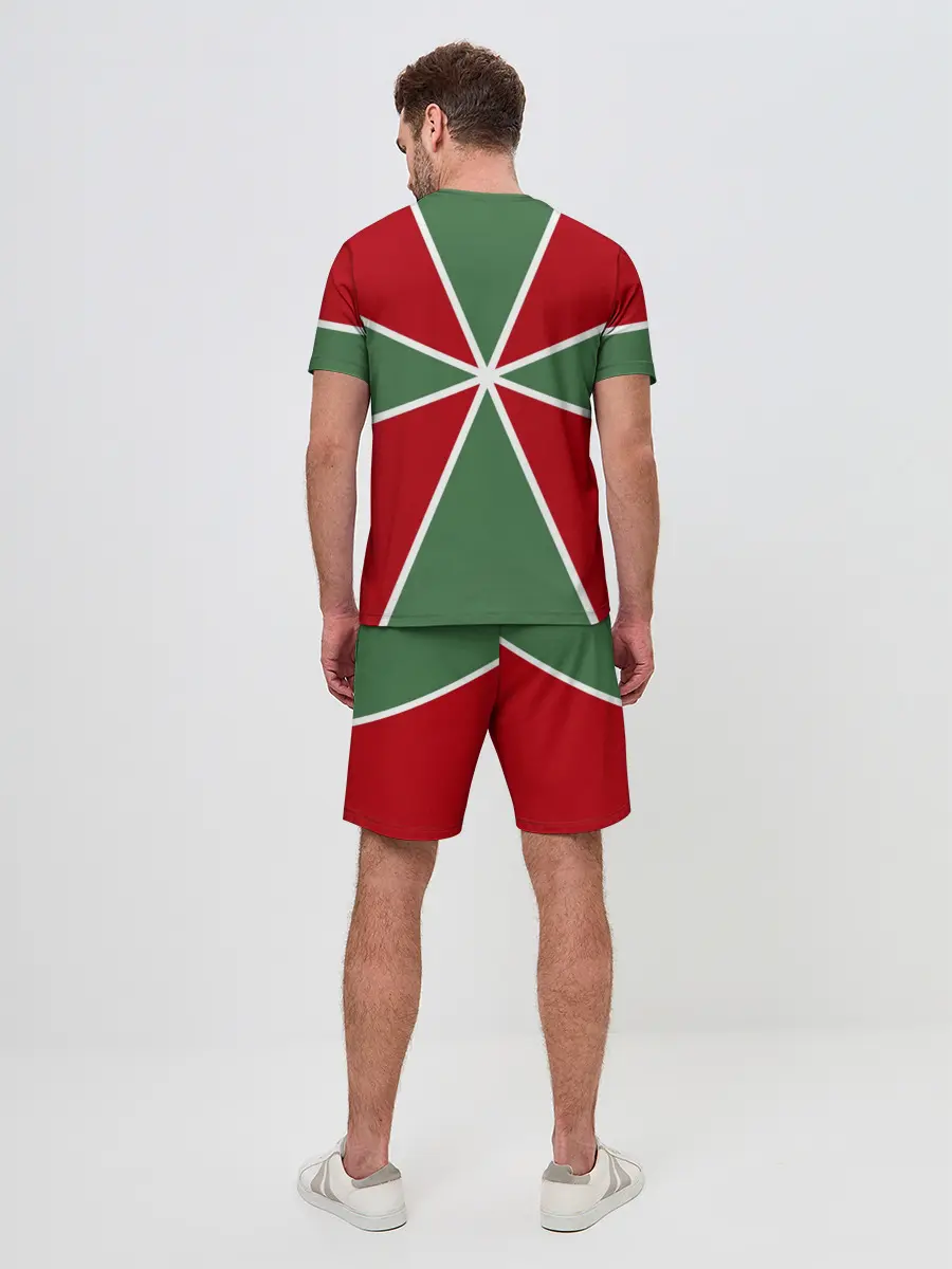 Мужской костюм с шортами / 100 лет пограничных войск