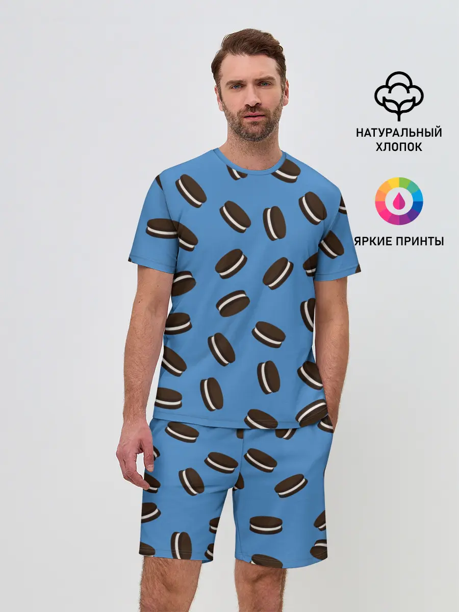 Мужской костюм с шортами / Oreo