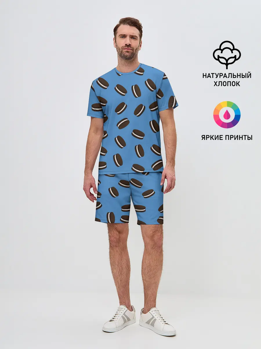 Мужской костюм с шортами / Oreo