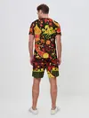 Мужской костюм с шортами / Орнамент - Россия