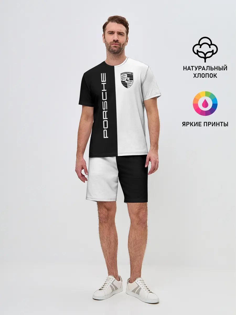 Мужской костюм с шортами / Porsche