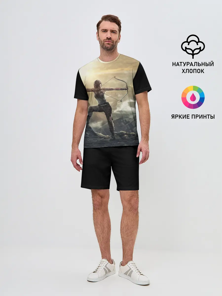 Мужской костюм с шортами / Tomb raider