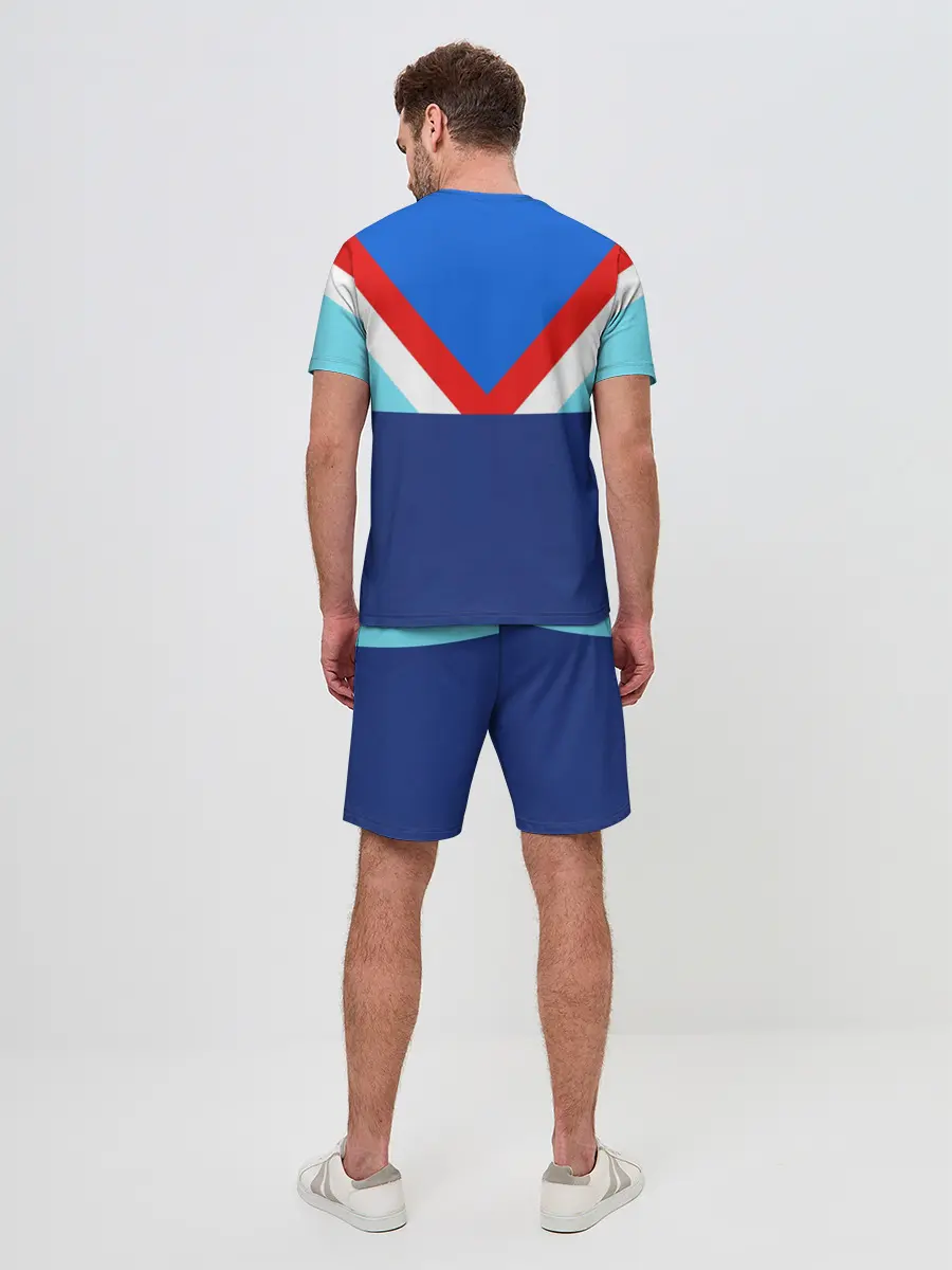 Мужской костюм с шортами / Стиль 90 х