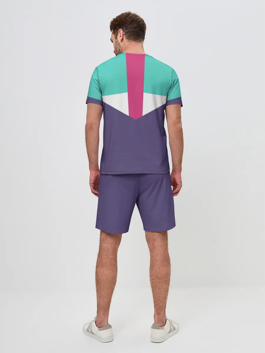 Мужской костюм с шортами / Стиль 90 х