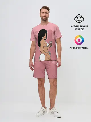 Мужской костюм с шортами / GTA VC - Девушка с мартини