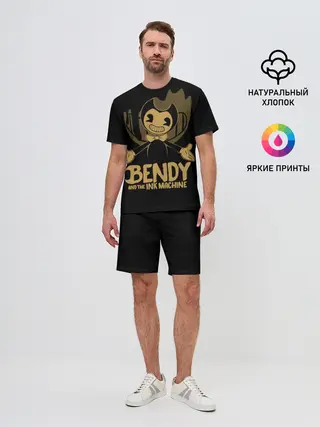 Мужской костюм с шортами / Bendy and the ink machine