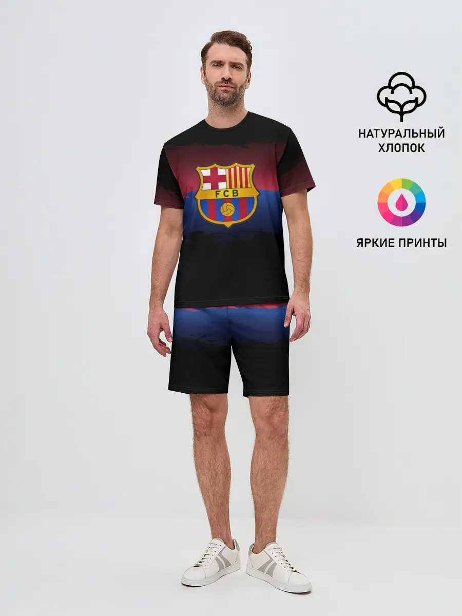 Мужской костюм с шортами / Barcelona FC
