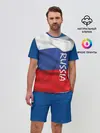 Мужской костюм с шортами / ФЛАГ РОССИИ.