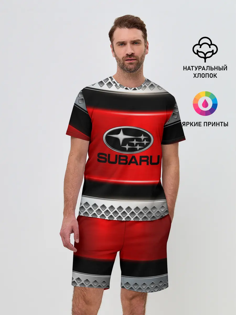 Мужской костюм с шортами / SUBARU