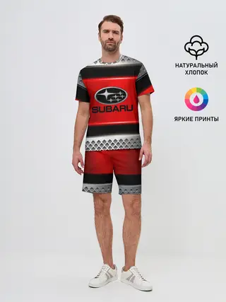 Мужской костюм с шортами / SUBARU