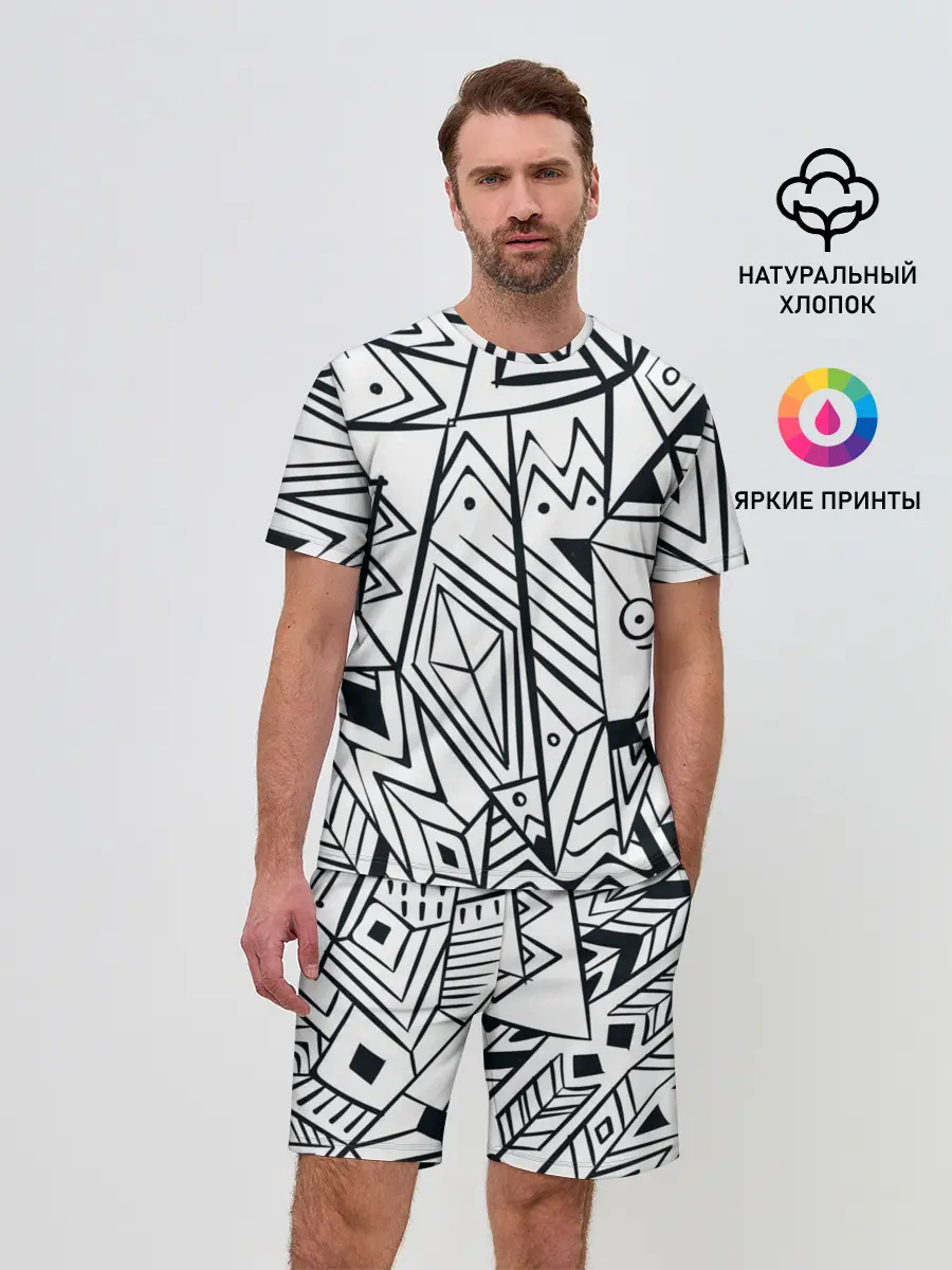 Мужской костюм с шортами / Boho Style 2