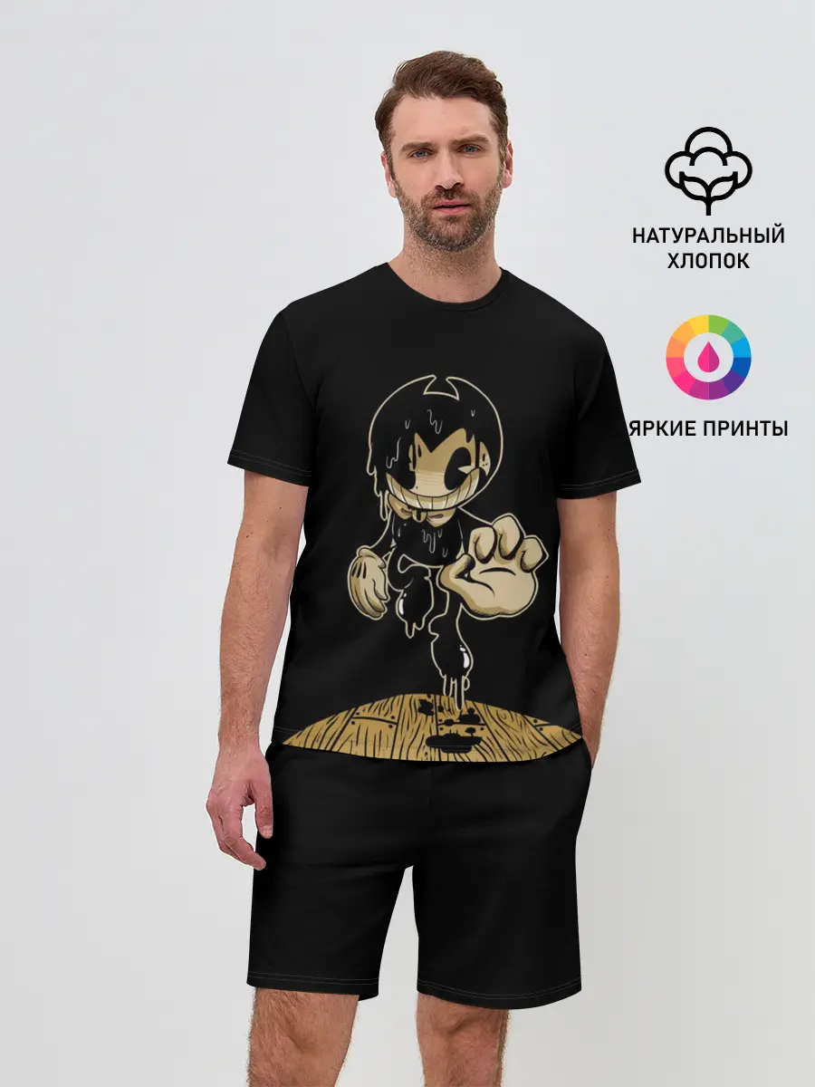 Мужской костюм с шортами / Bendy and the ink machine