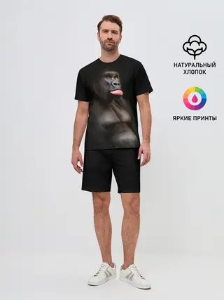 Мужской костюм с шортами / Горилла