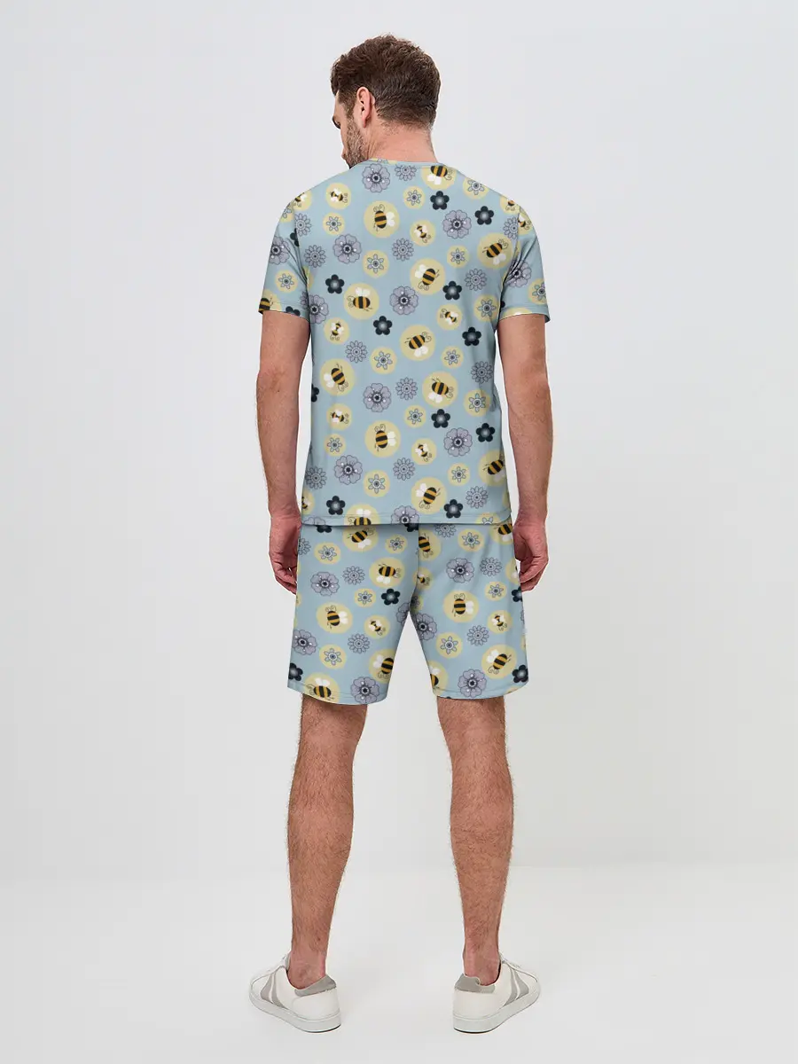 Мужской костюм с шортами / Пчелки