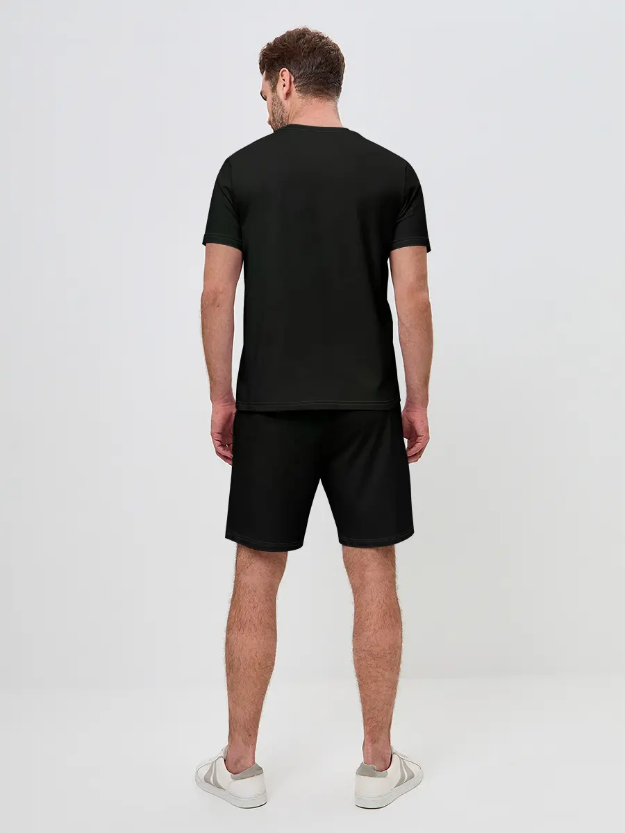 Мужской костюм с шортами / Ворон