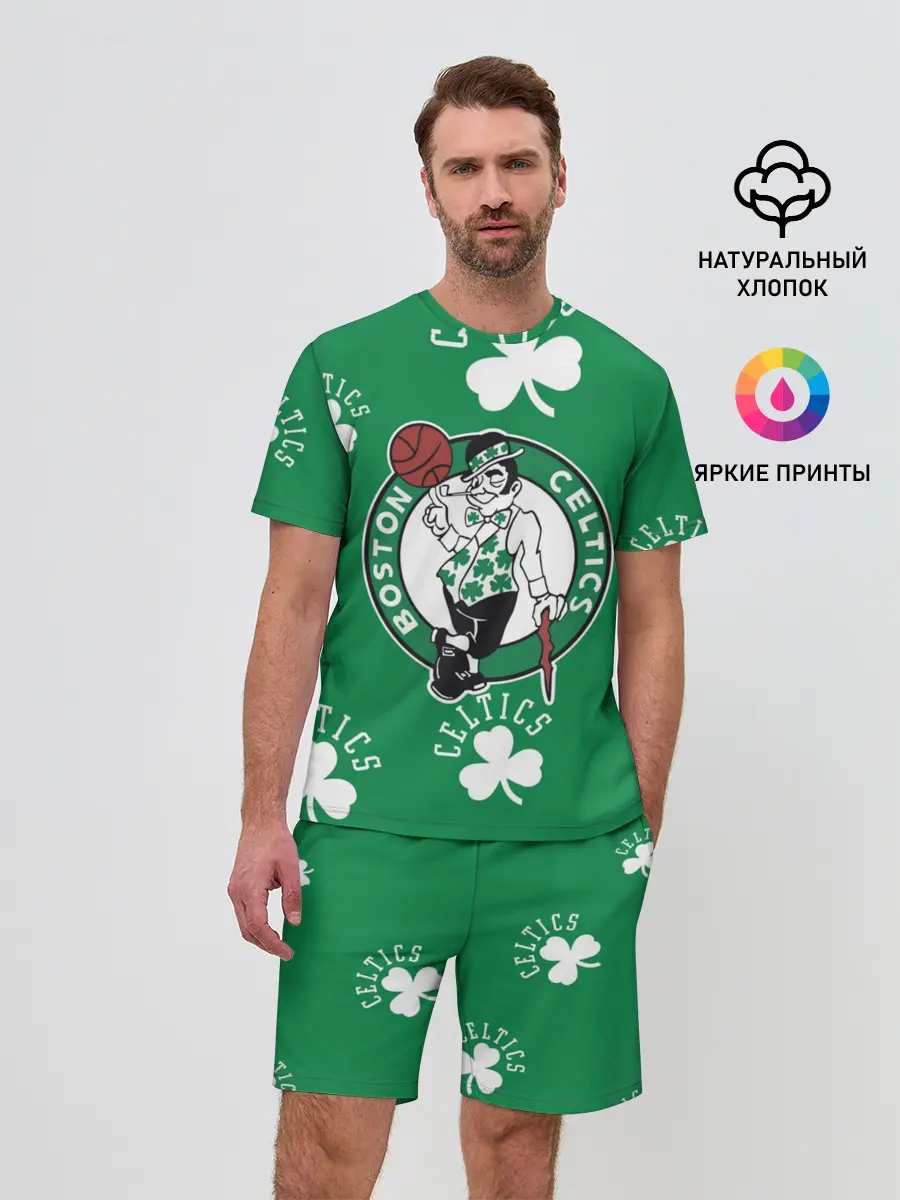 Мужской костюм с шортами / Boston celtics, nba