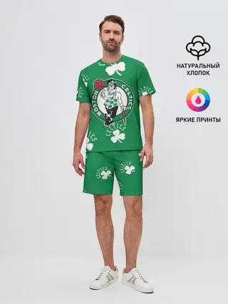 Мужской костюм с шортами / Boston celtics, nba